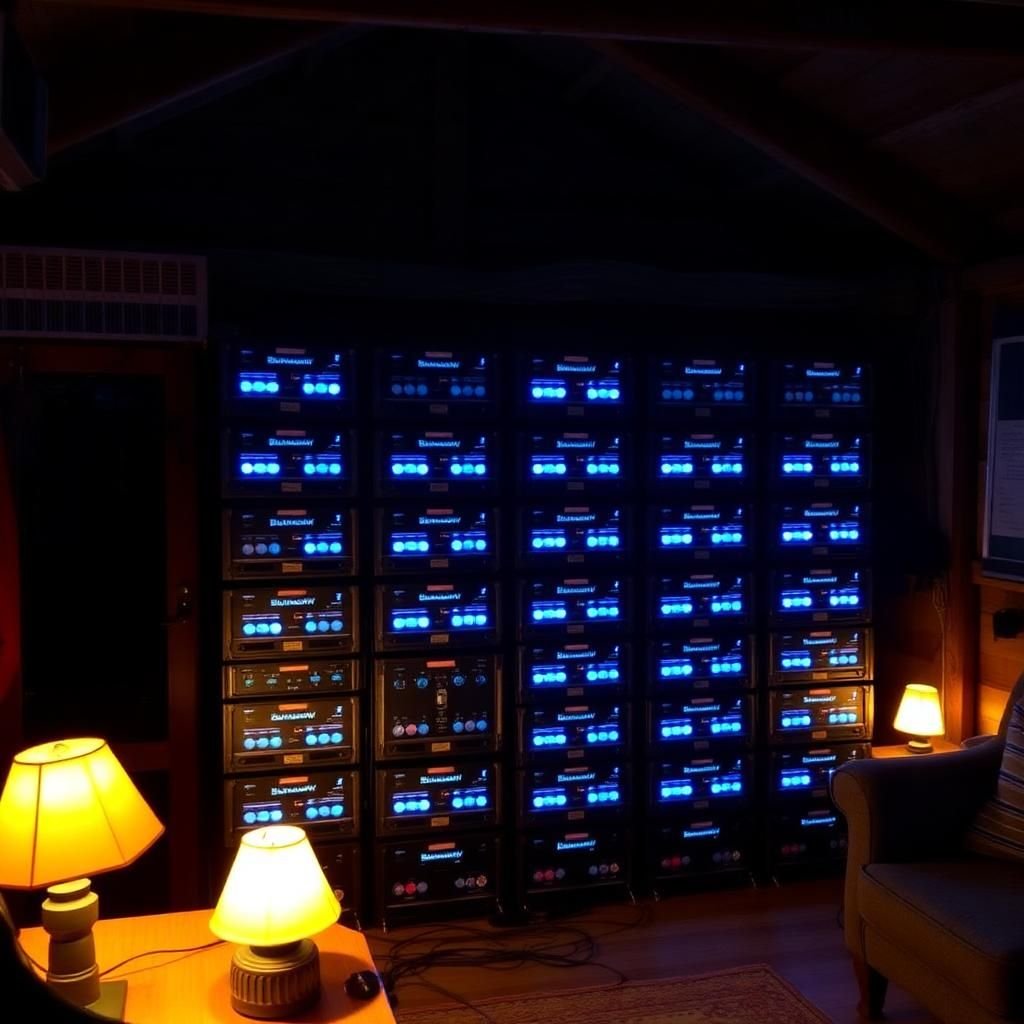 @offgrid.cabin.life — 20 kWh wall — three winters, zero issues