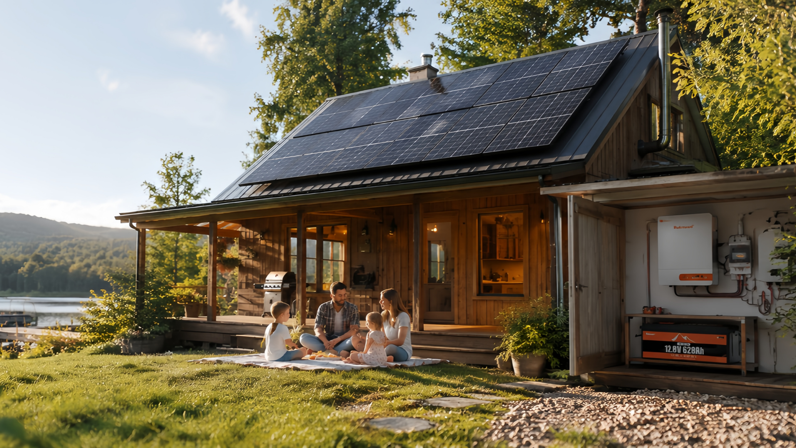 BUKNUWO Solar and Home Backup LiFePO4 Battery
