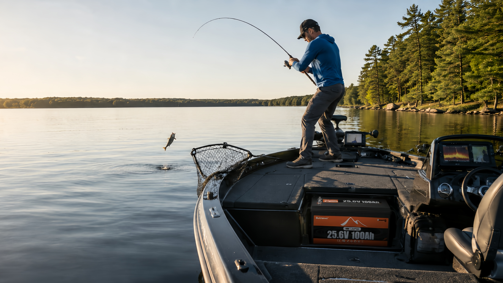 BUKNUWO Marine and Trolling Motor LiFePO4 Battery